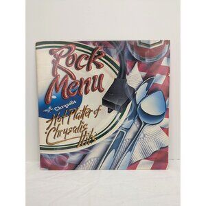 Rock Menu Hot Platter of Chrysalis Hits 12" LP Vinyl Record 1986